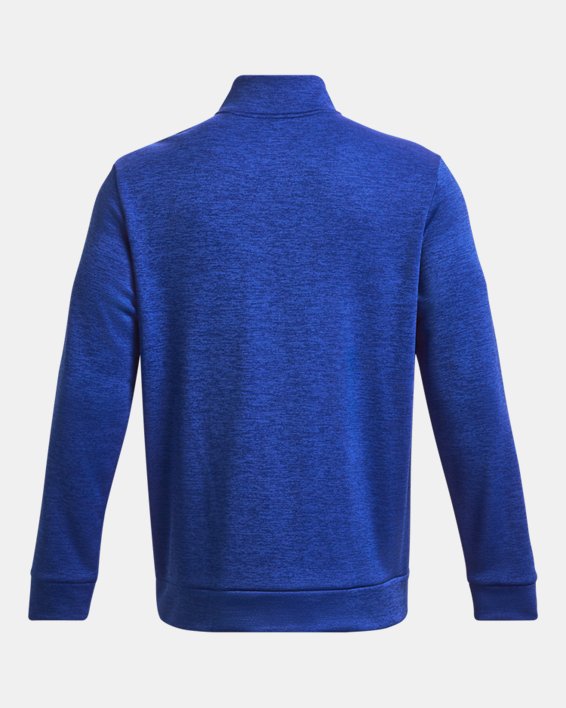 Armour Fleece® Twist Hoodie mit ¼-Zip für Herren, Blue, pdpMainDesktop image number 5
